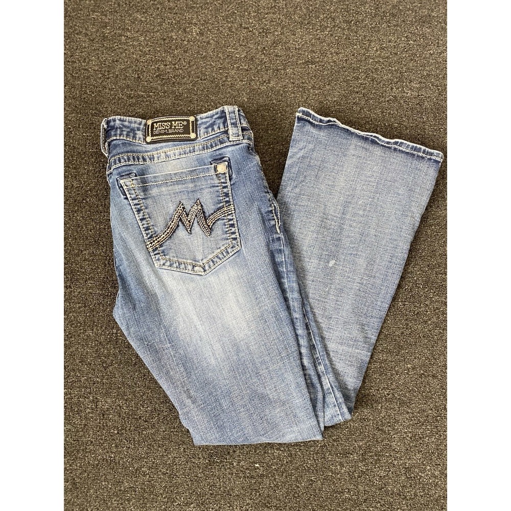 Miss Me Light Blue Boot Cut Jeans